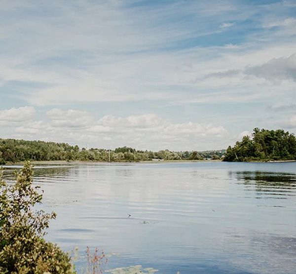 Vue sur un lac